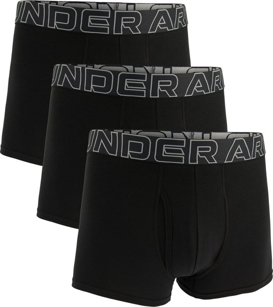 Under Armour Boxershorts UA PERFORMANCE COTTON - SOLID 3 IN 3PK Set van 3