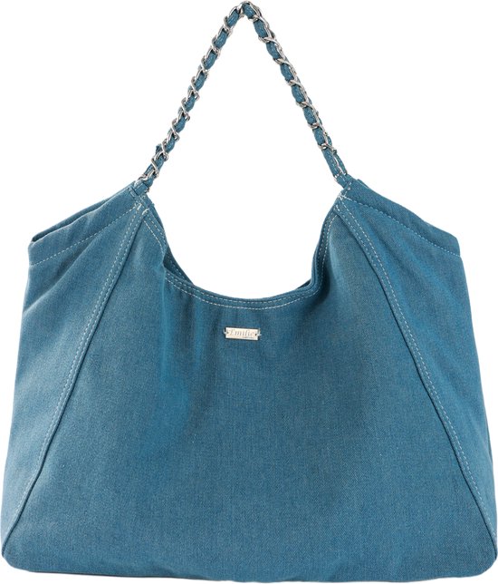 Collection Emilie - sac - shopper - bleu