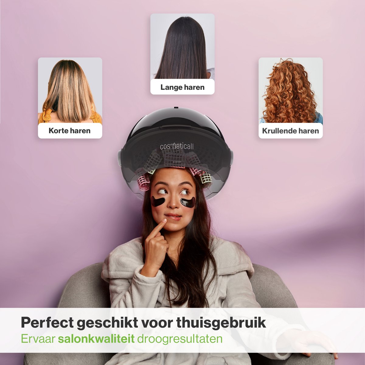 Professionele Droogkap - Haardroogkap - Droogkappen - Haardroger met Droogkap - Haardroger Kap - Fohn Kap - ION Technologie — afbeelding 6