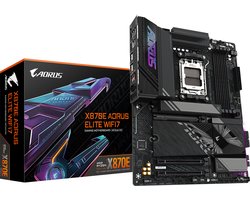 Gigabyte X870E AORUS ELITE WIFI7 - Moederbord - AMD AM5 - DDR5 - PCIe 5.0 - Wi-Fi 7