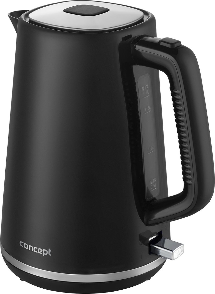 Concept RK2375 - Waterkoker - 2200W - 1,7l - zwart