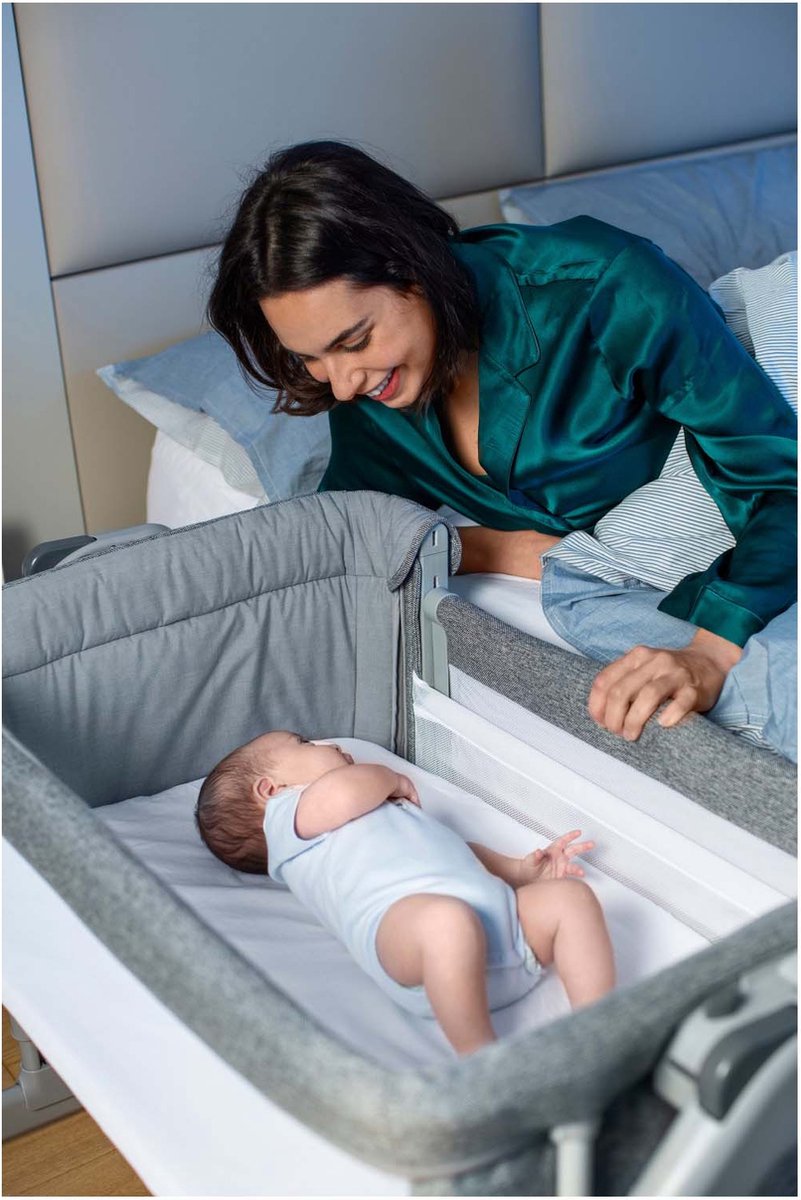 Chicco Next2Me Magic Evo Co-Sleeper - Dark Grey – foto 7