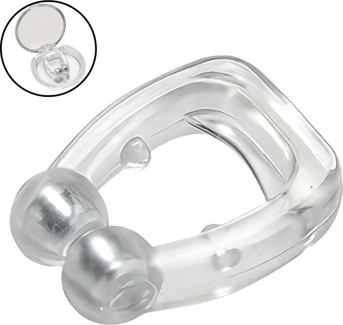 Bovista Snore Stopper - Anti Snurk - Clip - Beugel - Neusspreider - Apparaat - Snurken - Neusklem - Wit