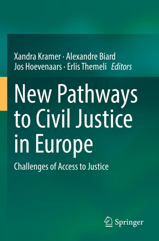 New Pathways to Civil Justice in Europe - cover