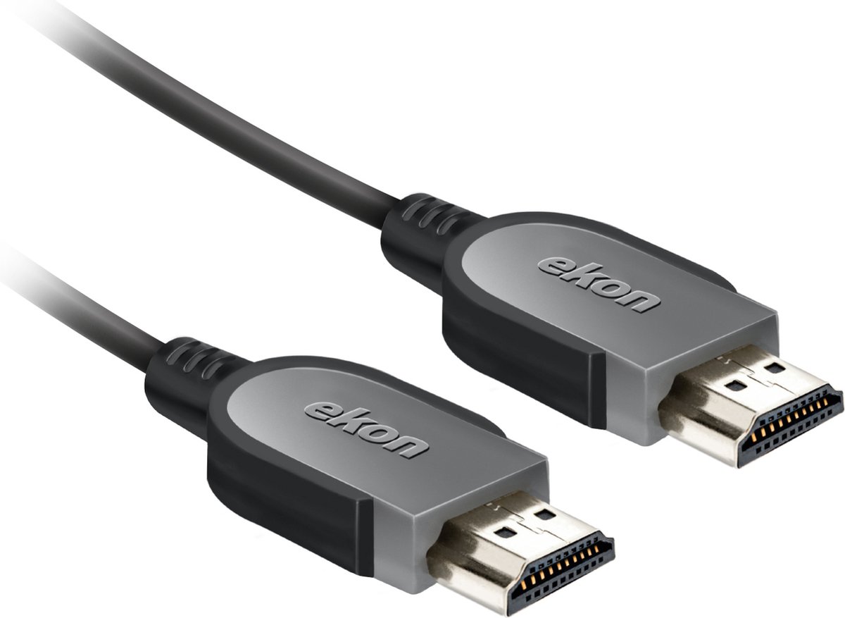 Ekon ECITHDMI18MMK HDMI kabel 1,8 m HDMI Type A (Standaard) Zwart