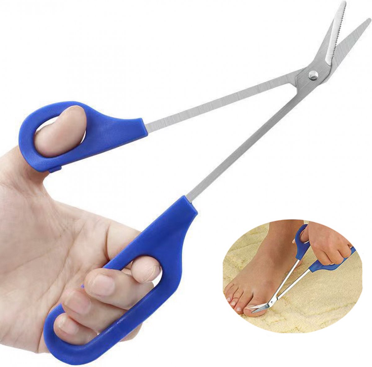 Goedkoopste Teennagelschaar op lange steel - Professionele Nageltang - Nagelschaar - Nagelknipper teennagels