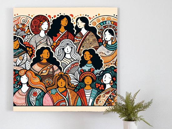 Kunstprint | Wanddecoratie | Dibond | 50 × 50 cm
