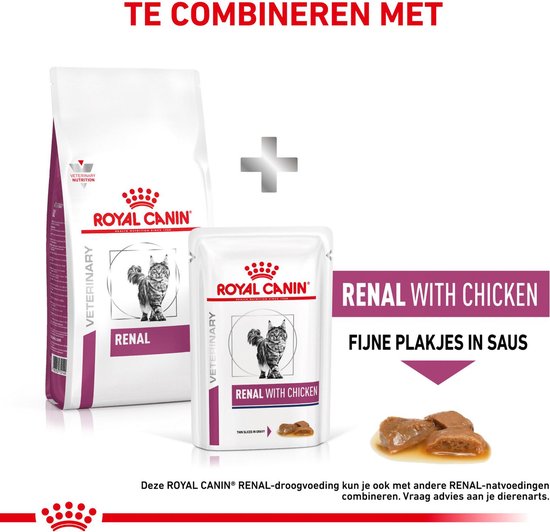Royal Canin Veterinary Diet Renal - Kattenvoer - 4 kg