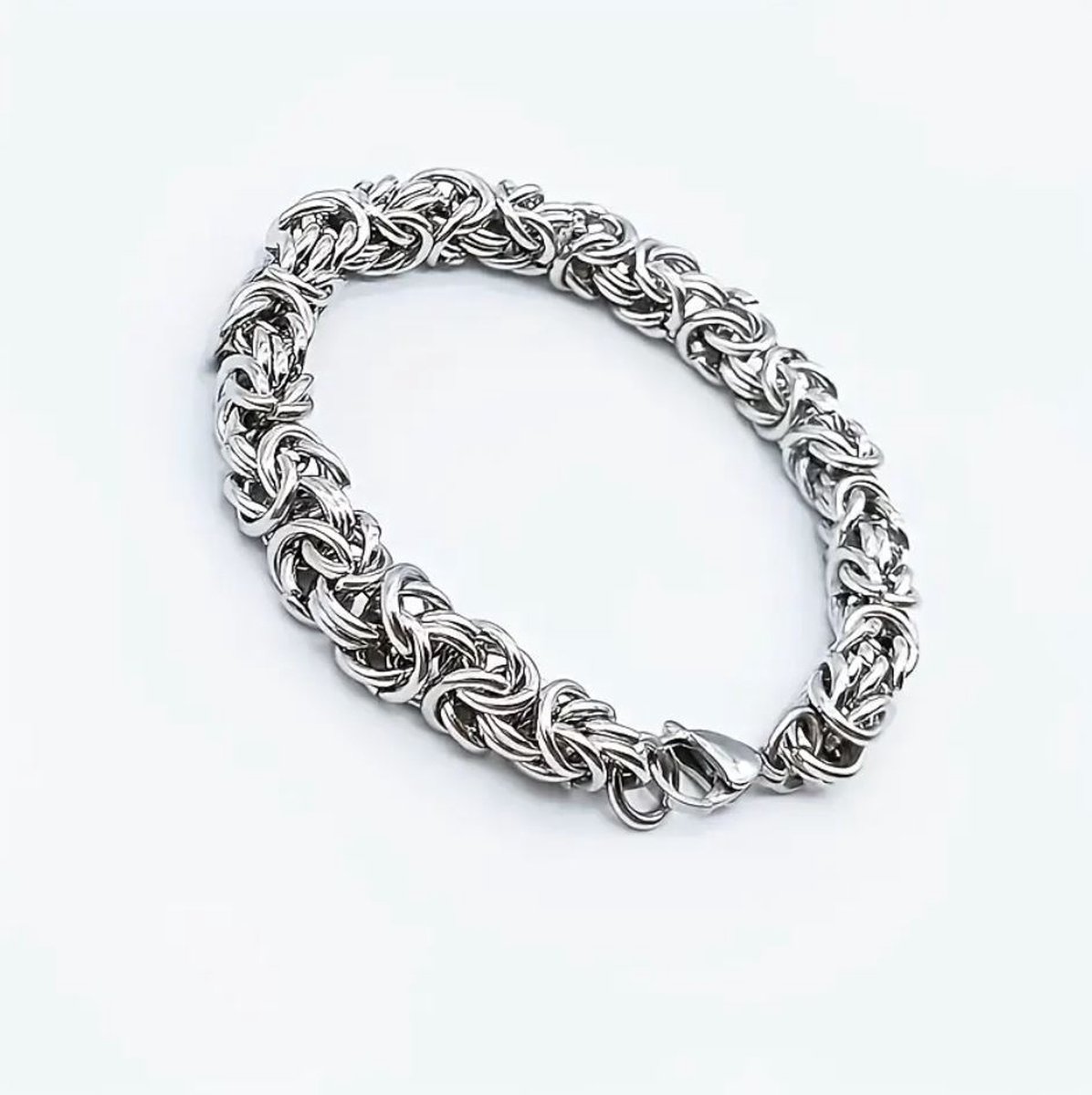 Schakelarmband 8mm roestvrijstaal