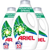 Bol.com Ariel Gel Mountain Spring wasmiddel - 156 wasbeurten (3x52) - Voordeelverpakking aanbieding