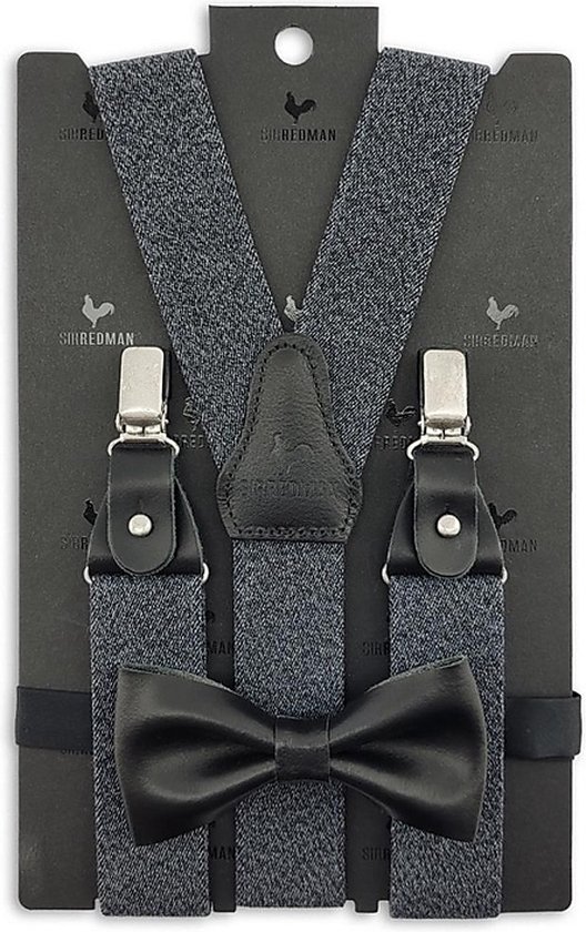 HANERDUN unisex bretels met strik voor jongens en meisjes, kunnen met