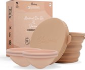Bamboozy Menstruatie Disc Starter Set - 2 Period Discs (M+L) - Sterilizer - Opbergzakje
