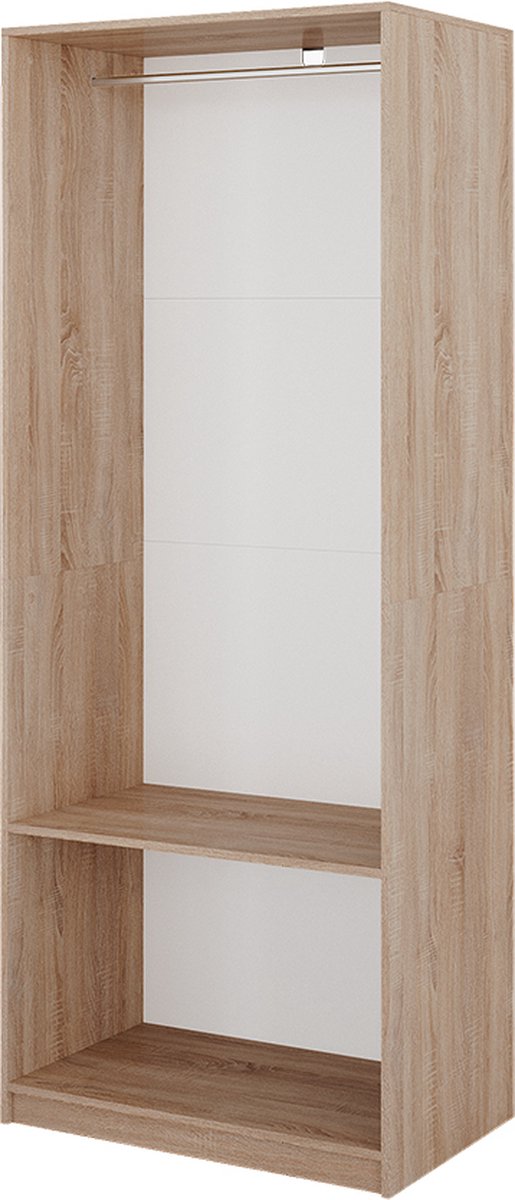 Vicco Elmo Kledingkast – 80 x 200 cm Sonoma
