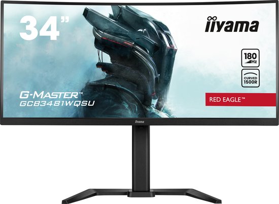 Iiyama G-Master GCB3481WQSU-B1 Gaming Monitor 34 inch Curved - €298,99