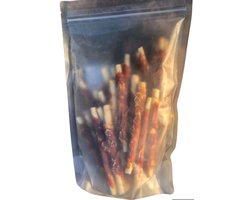 Gedraaide Sticks met Eend-Hondensnacks-30 Stuks- 500 Gram