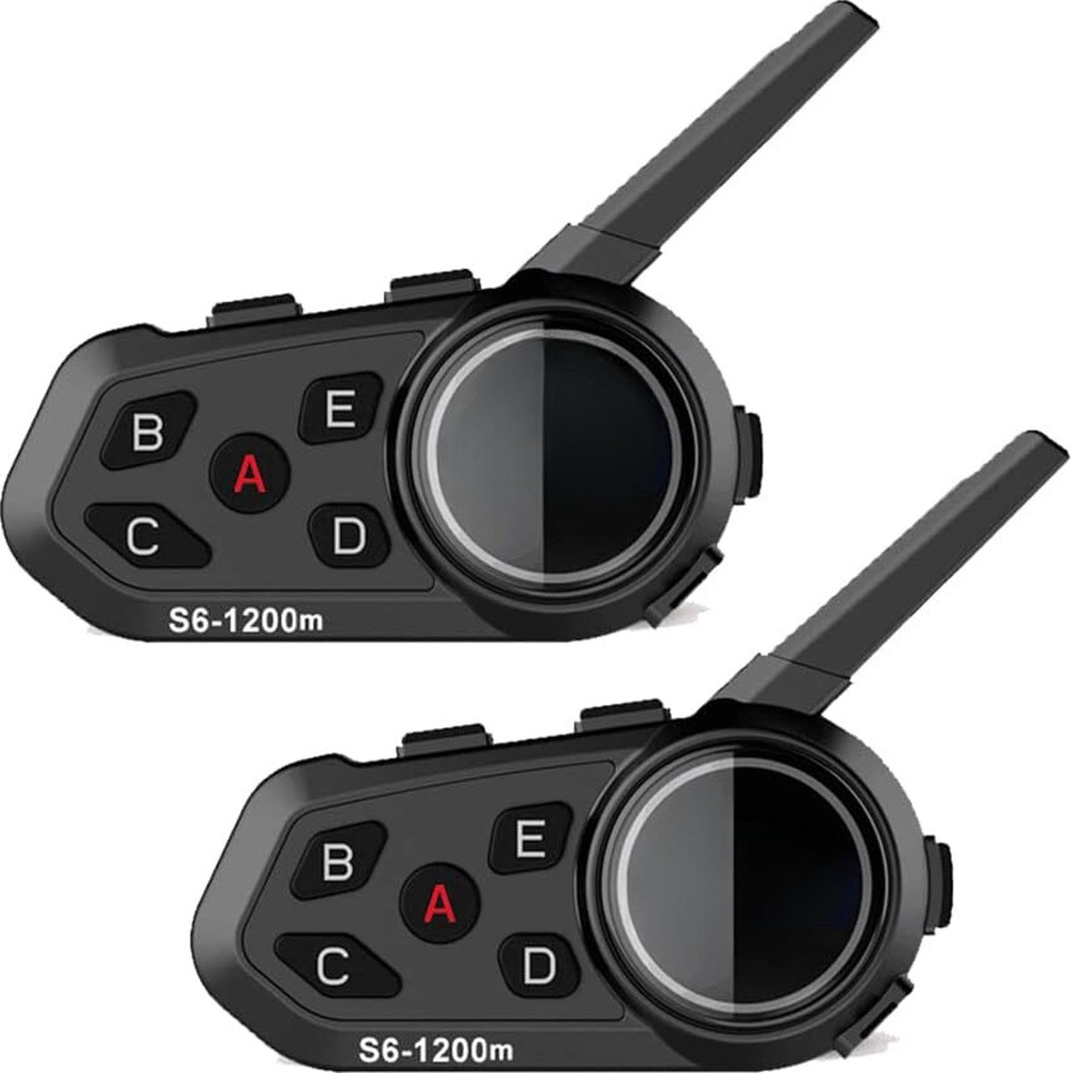 Lexium Motorhelm headset - Cadeau voor hem - Headset helm - Intercom motor - Motorhelm headset bluetooth