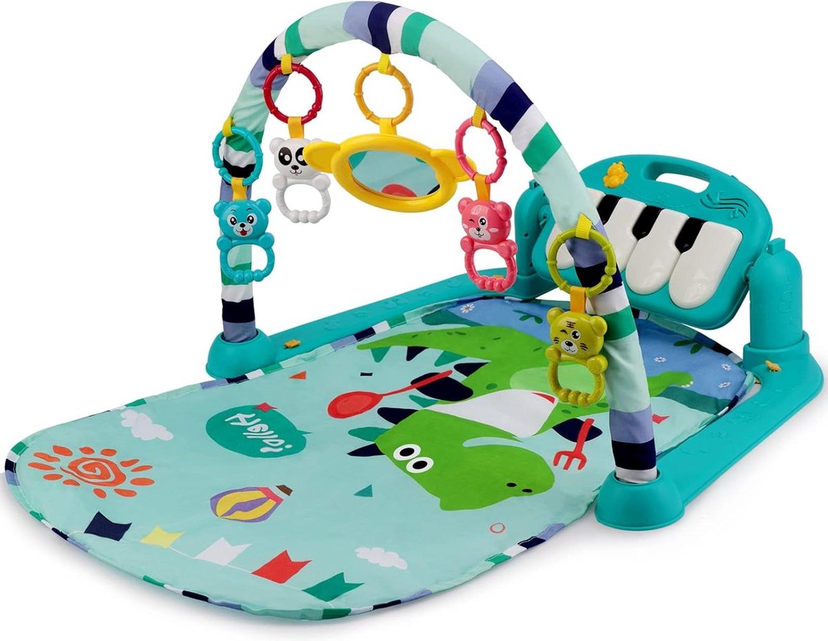 Speelmat Turnhal Piano Speeldeken voor Baby's Activiteiten met Muziek en Licht Cadeaus voor Jongens en Meisjes Vanaf 0 Maanden