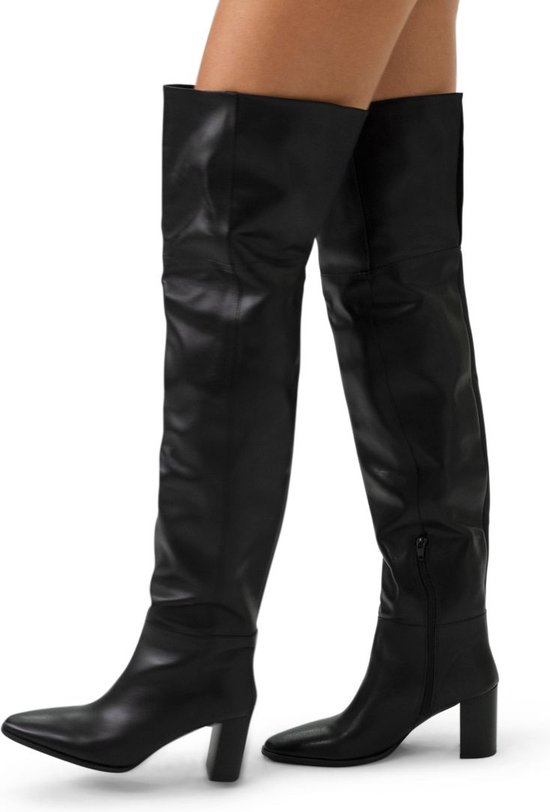 Overknee leren laarzen sale