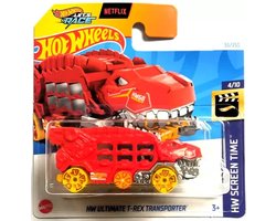 foto van HOT WHEELS ULTIMATE T-REX TRANSPORTER 55/250 RED1:64 HW SCREEN TIME 4/10