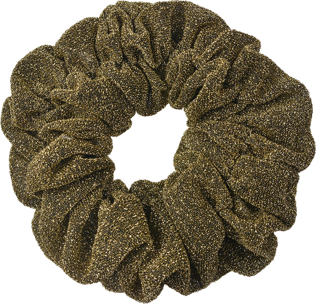 Clayre & Eef Haarelastiek Ø 10 cm Groen Synthetisch
