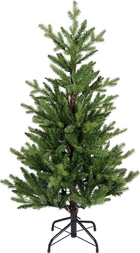 Everlands Kunstkerstboom Allison Pine – Groen – PE en PVC naalden – D.97cm – H.150cm