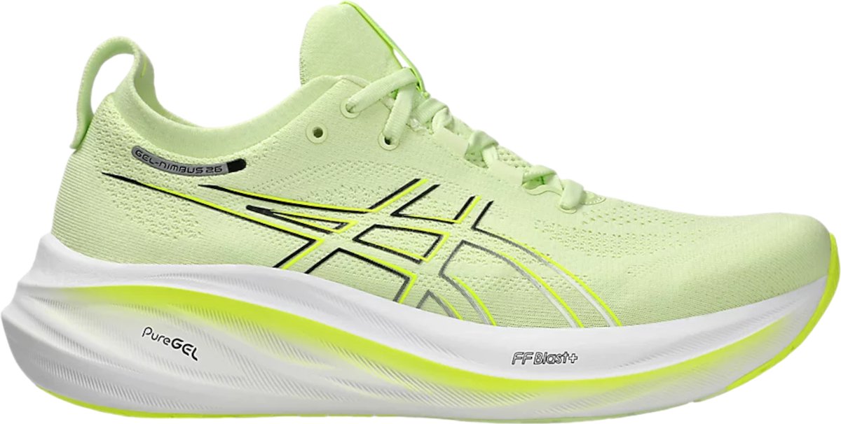 Asics Gel Nimbus 26 Hardloopschoenen Heren Cool Matcha Wit