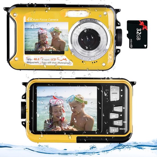 YISENCE AquaCam 4K - 48MP Onderwateravontuur YISENCE AquaCam 4K - 48MP Onderwateravontuur