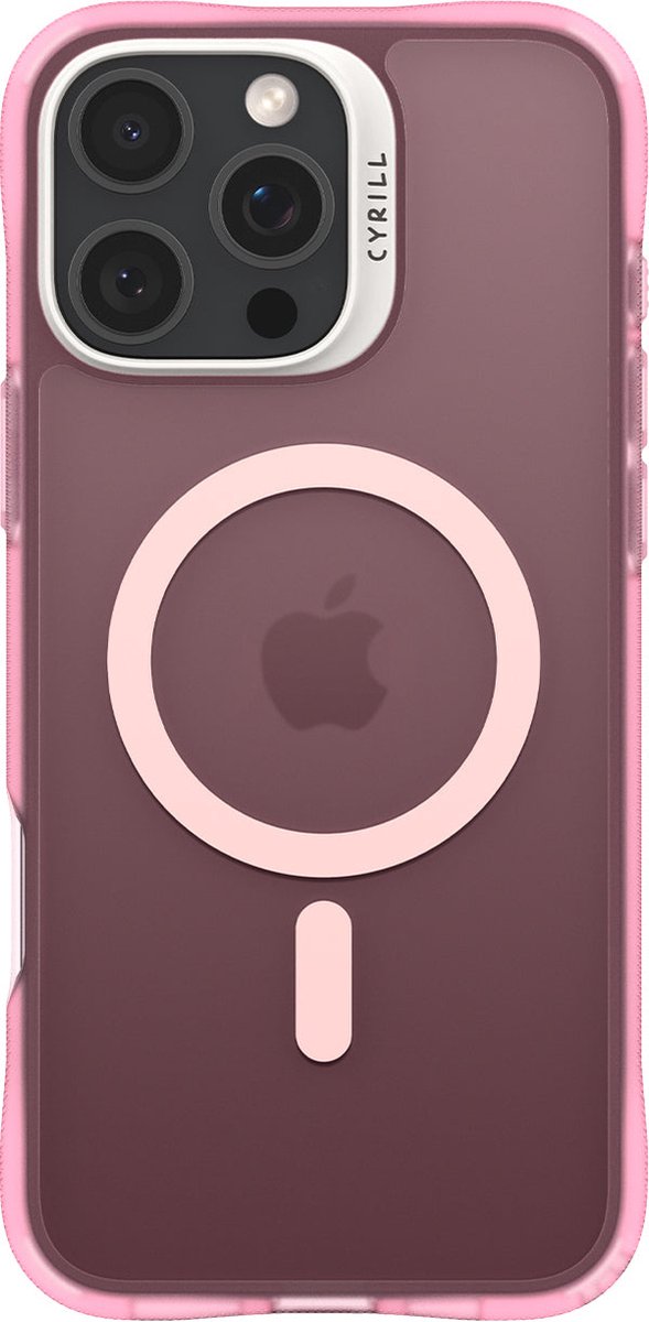 Spigen Hoesje Geschikt voor Apple iPhone 16 Pro - Cyrill Ultra Sheer - Compatibel met MagSafe / Qi2 - Back Cover met Magneet - Roze