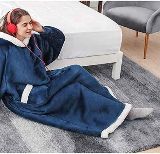 Oversized blanket hoodie personalised - België