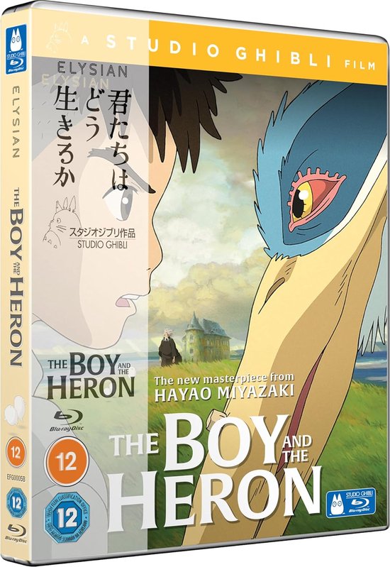 The Boy and The Heron [Blu-ray] Japans gesproken, Engels ondertiteld
