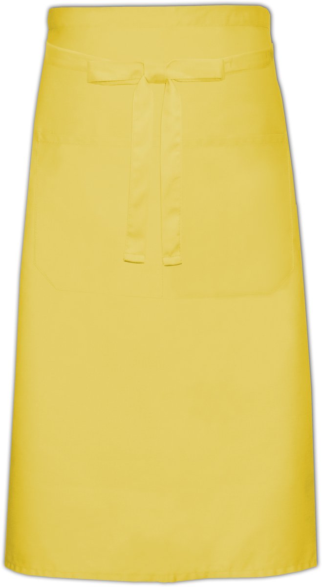 Kokssloof met zak - Yellow - 70 x 100 cm - Link Kitchen Wear