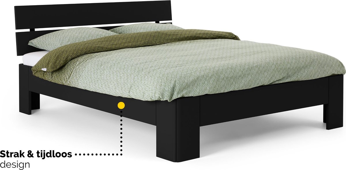 vidaXL Hoofdbordkast met LED-verlichting 200x17x102 cm