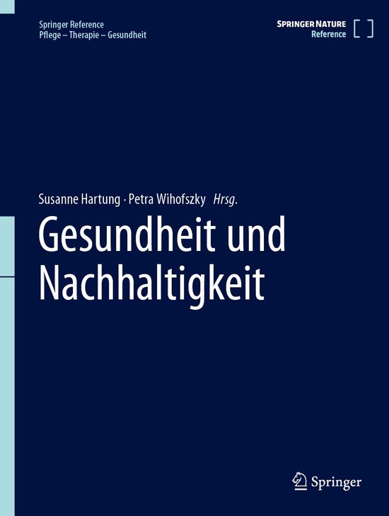 Medicine (German Language) - Gesundheit und Nachhaltigkeit - cover
