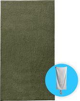 Funnies Strandlaken XL Forest Extra groot - 100 x 200 cm - Hoogwaardig Katoenen OEKO-TEX Strand Handdoek - 500 gram/m2 Luxe Dikte - Extra zacht - Sneldrogend Badhanddoek - Ideaal voor Strand, Sauna, Zwembad, Vakantie en Sport