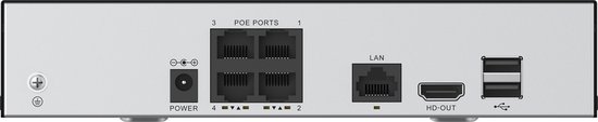 PE.NVR.4Poe recorder