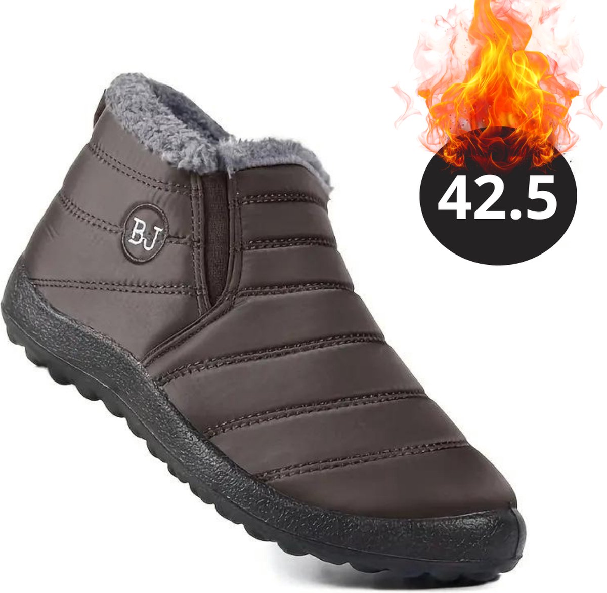 Nivard Snowboots Sneeuwschoenen Sneeuwboots Dames Wintersport Ski Skischoenen – 42.5 Laag Creme