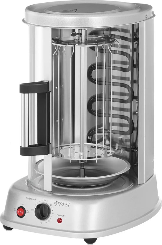 Verticale grill - 3-in-1 - 1.500 W - 21 L - Royal Catering — afbeelding 5