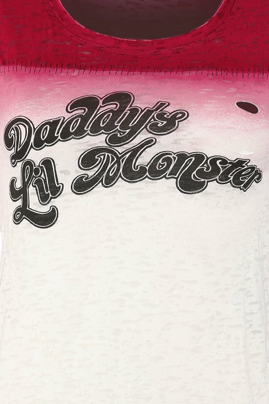 T-shirt à manches longues Suicide Squad Harley Quinn - Daddy's Lil Monster Multicolore XS