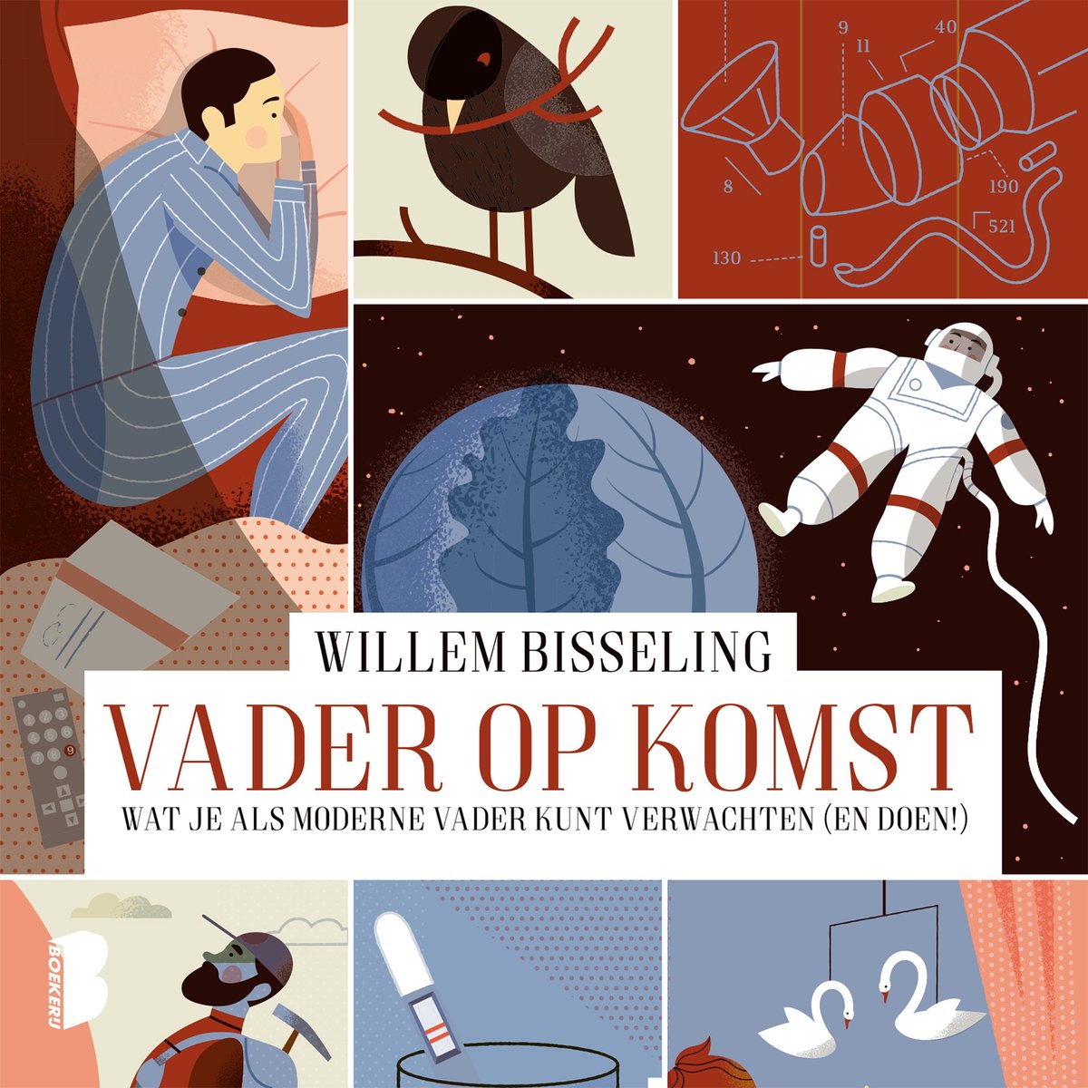 Omslag van Vader op komst