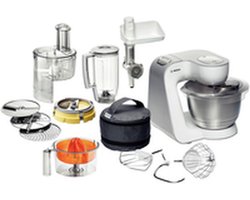 Bosch MUM5 - MUM54251 - Keukenmachine - 900W - 3,9L - Wit/Zilver