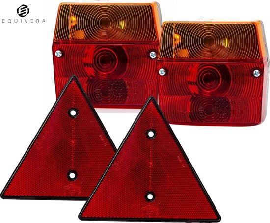 Equivera Siècle des Lumières de remorque - Set Siècle des Lumières de remorque - Éclairage de remorque - Siècle des Lumières de remorque