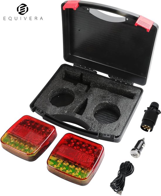 Equivera Siècle des Lumières de remorque - Set Siècle des Lumières de remorque - Éclairage de remorque - Siècle des Lumières de remorque