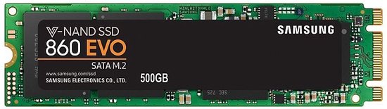 Samsung 860 EVO 500GB M.2 2280 SATA III 6Gb/s – MZ-N6E500