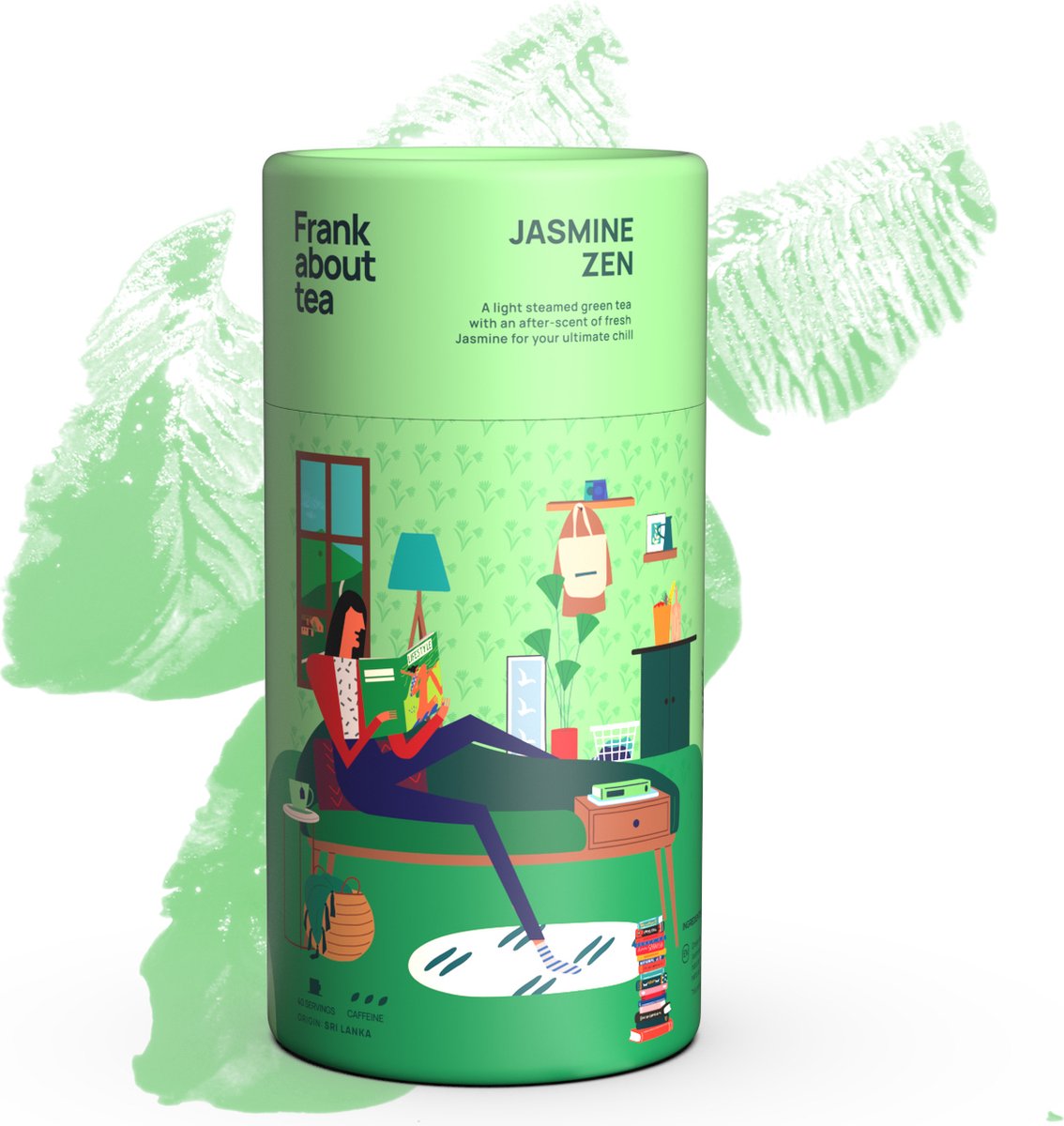Jasmine Zen - Jasmijn thee - Losse thee 80 gram