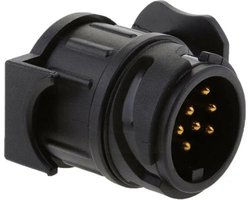 WiseGoods Premium 7 Naar 13 Pin Adapter - Trekhaak Stekker Waterdicht - Caravan Stekkers - Adapters Vrachtwagen - Elektra Plug
