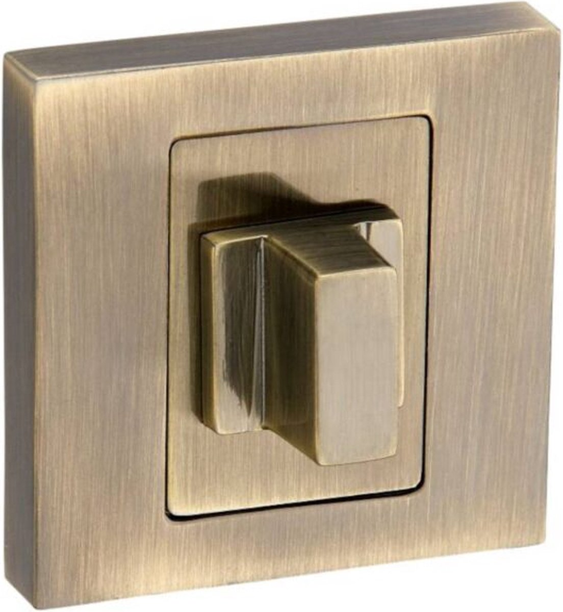 VIERKANTE ROZET 55MM VOOR TOILET, PATINA