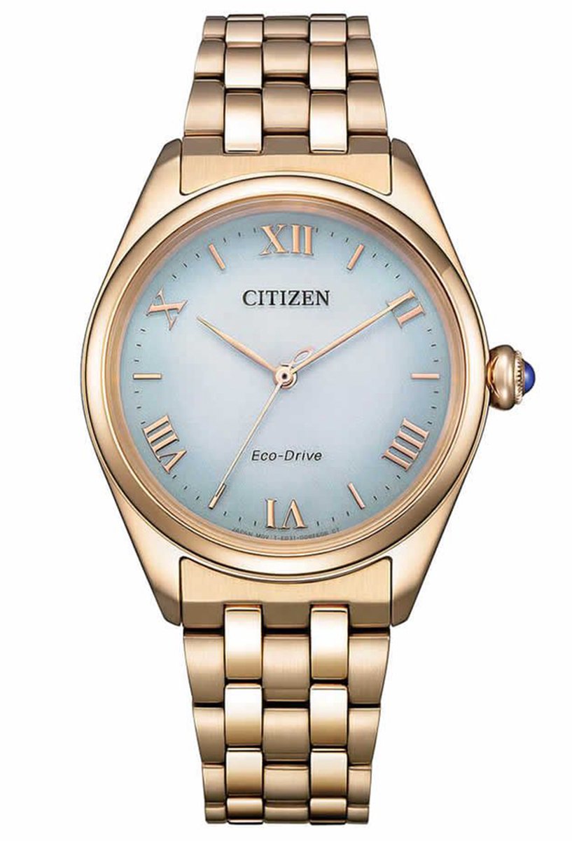 Citizen L Series EM1143-81X Horloge - Staal - Rosékleurig - Ø 33 mm