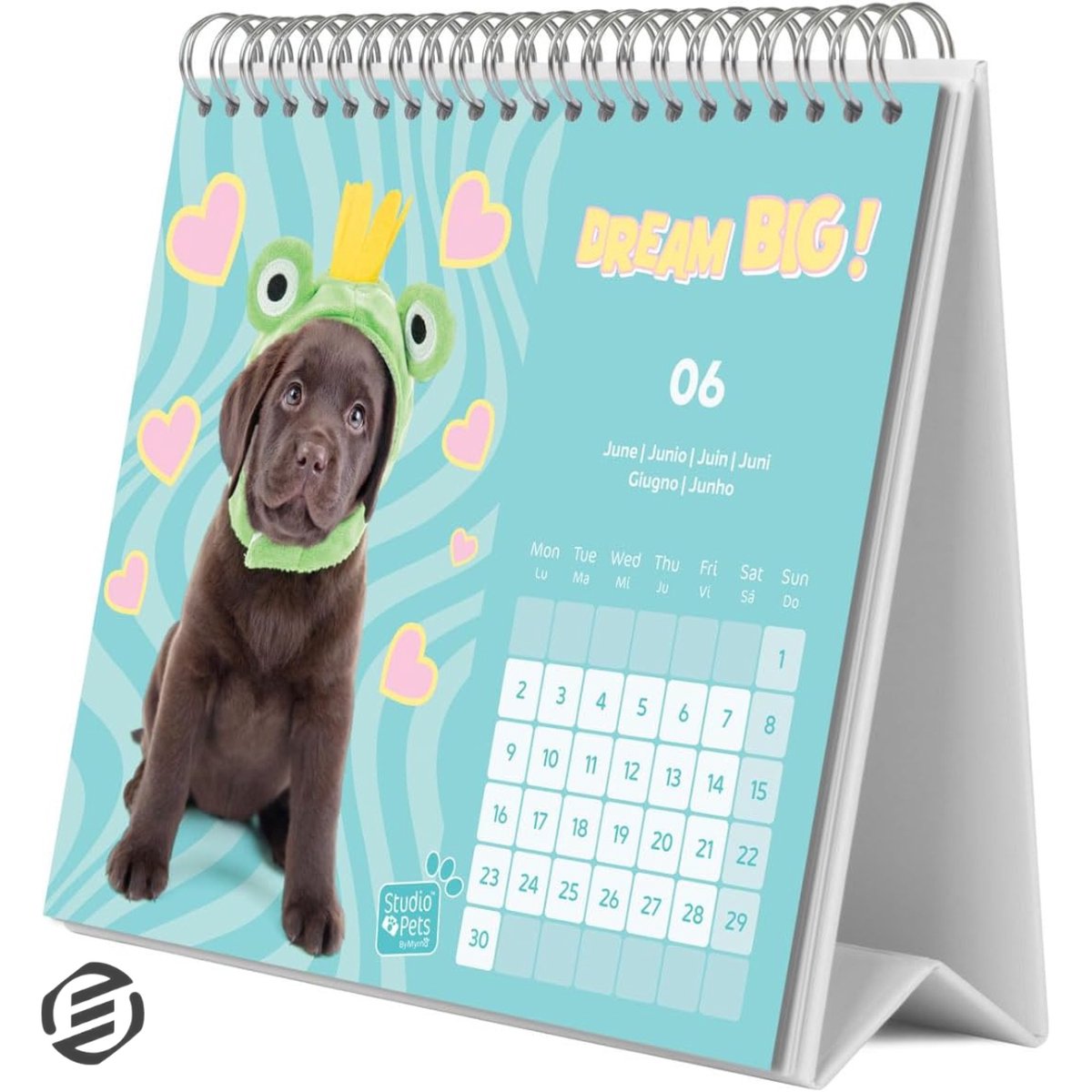 Equivera Bureaukalender 2025 - Gezinsplanner - Kalender - Weekplanner - Weekoverzicht - tot 18 Maanden