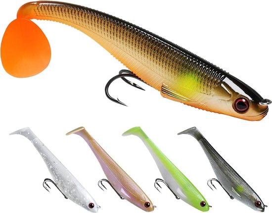TYBYBB visaas, hengel, wobbler swimbait, snoek, baars, forel, roofvis, aas, jerkbait, kunstaas