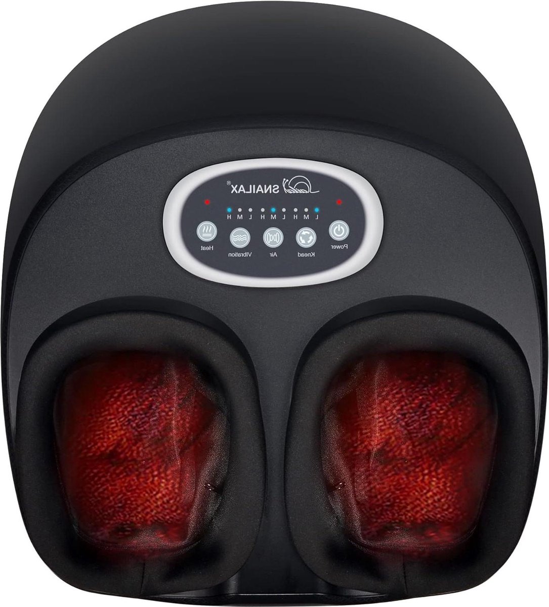 Bol.com Massage Apparaat Voetmassage met warmte Shiatsu-voetmassage voor plantaire fasciitis - neuropathie pijnverlichting knede... aanbieding